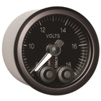 Autometer Stack 52mm 8-18V Pro-Control Battery Voltage Gauge -Black AutoMeter Gauges