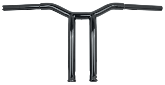 Burly Brand Dominator Raked Bar 12in - Matte Black