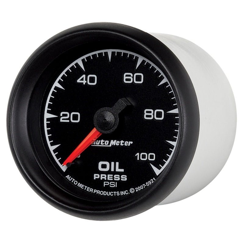 Autometer ES 52mm 0-100 PSI Mechanical Oil Pressure Gauge AutoMeter Gauges