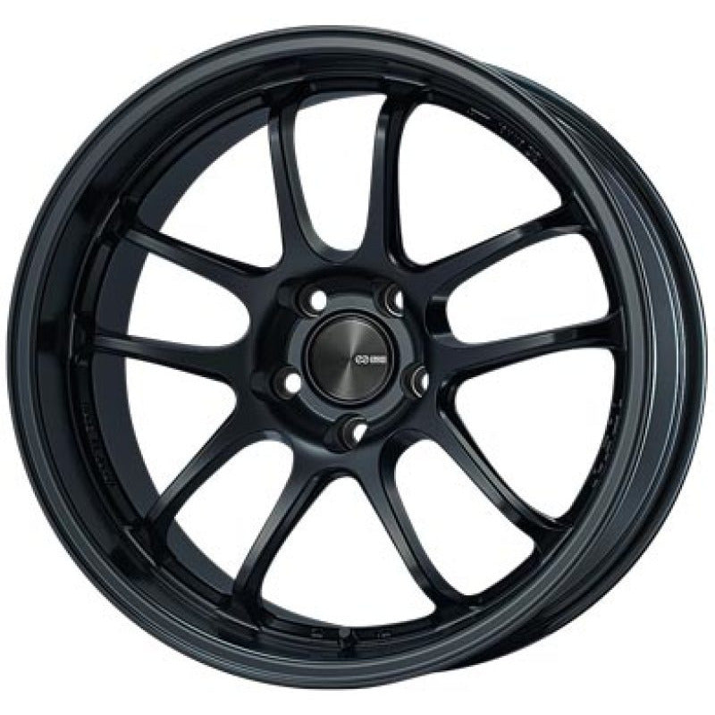 Enkei PF01EVO 17x9 0mm Offset 5x114.3 75mm Bore Matte Black Wheel Special Order / No Cancel Enkei Wheels - Cast