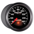 Autometer Elite 52.4mm 100-260F Transmission Temprature Peak & Warn w/ Electronic Control Gauge AutoMeter Gauges