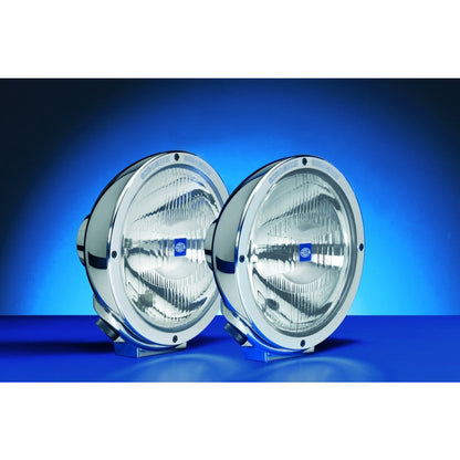 Hella Rallye 4000 Series Chrome Euro Beam 12V Halogen Lamp with Position Lamp Hella Driving Lights