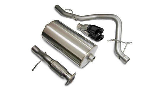 Corsa 07-08 Chevrolet Tahoe 5.3L V8 Black Sport Cat-Back Exhaust