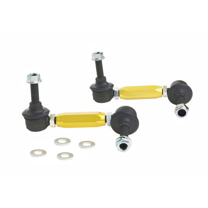 Whiteline Universal Swaybar Link Kit-Heavy Duty Adj Steel Ball w/ 10mm Ball Stud Whiteline Sway Bar Endlinks