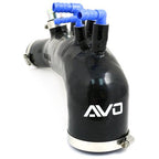 AVO Induction Black Silicone Turbo Inlet - 07-09 Subaru Legacy GT / 08-14 Subaru WRX AVO Forced Induction Components
