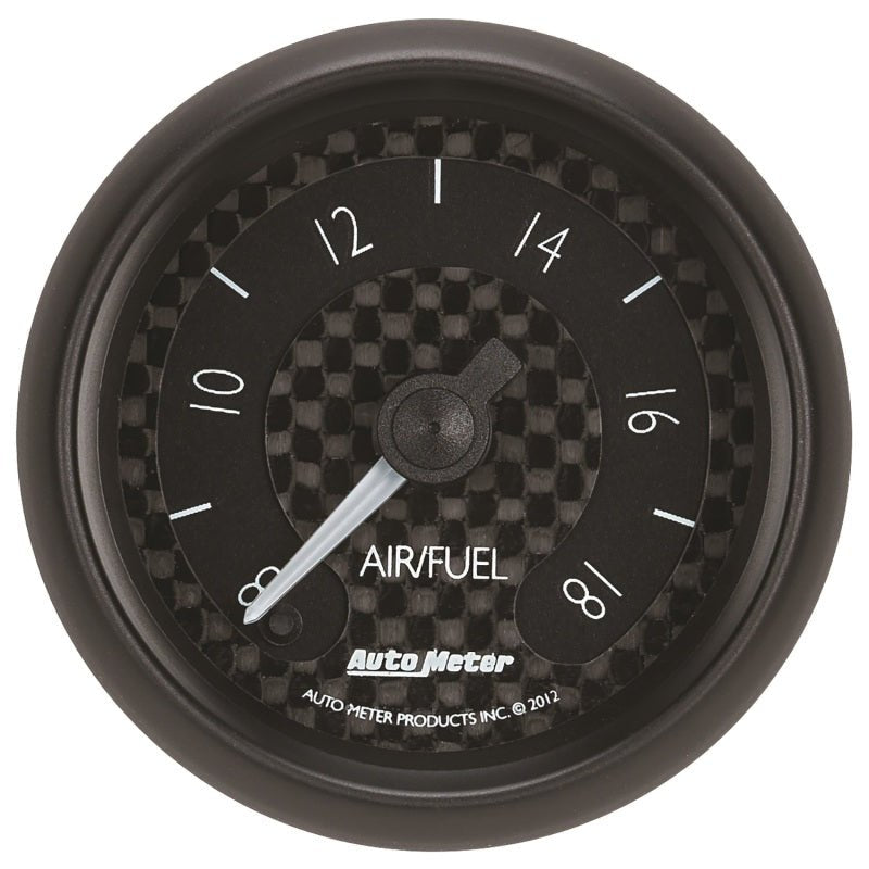 Autometer GT Series 52mm Full Sweep Electronic 8:1-18:1 AFR Wideband Air/Fuel Ratio Analog AutoMeter Gauges
