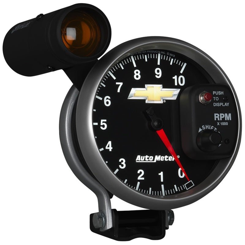 Autometer Performance Parts 5in 0-10000 RPM Tachometer COPO Camaro Gauge w/ Shift Light AutoMeter Gauges