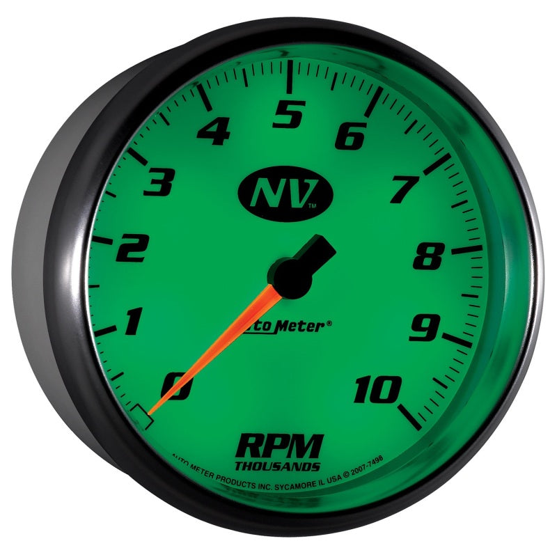 AutoMeter Gauge Tachometer 5in. 10K RPM In-Dash NV AutoMeter Gauges