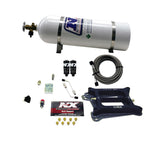 Nitrous Express 4150 Hitman 4-BBL Nitrous Kit (100-200HP) w/15lb Bottle Nitrous Express Nitrous Systems