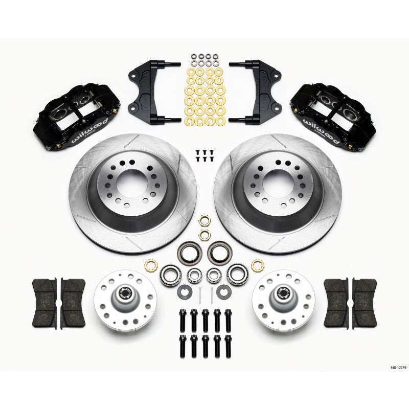 Wilwood Narrow Superlite 6R Front Hub & 1PC Rtr Kit 12.88in WWE ProSpindle Wilwood Big Brake Kits