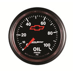 Autometer Sport-Comp II GM 52mm 0-100 PSI Mechanical Oil Pressure Gauge AutoMeter Gauges