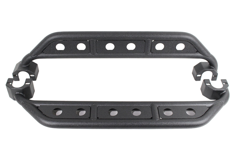 Fishbone Offroad 07-18 Jeep Wrangler JK 2 Door Steel Side Steps - Black Textured Powdercoat