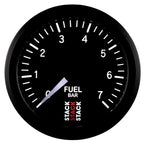 Autometer Stack 52mm 0-7 Bar M10 Male Pro Stepper Motor Fuel Pressure Gauge - Black AutoMeter Gauges