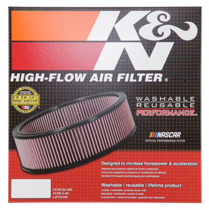 K&N Custom Air Filter 14in OD / 12in ID / 3.0625in Height Round Filter