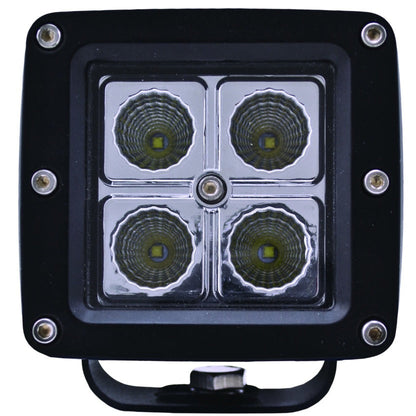 Hella HVF Cube 4 LED Off Road Kit - 3.1in 2X12W Hella Light Bars & Cubes