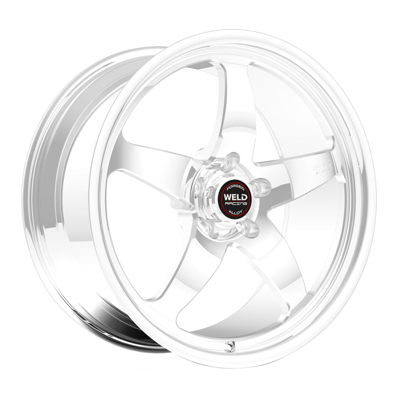 Weld S71 15x6.33 / 5x5 BP / 3.5in. BS Polished Wheel (Low Pad) - Non-Beadlock