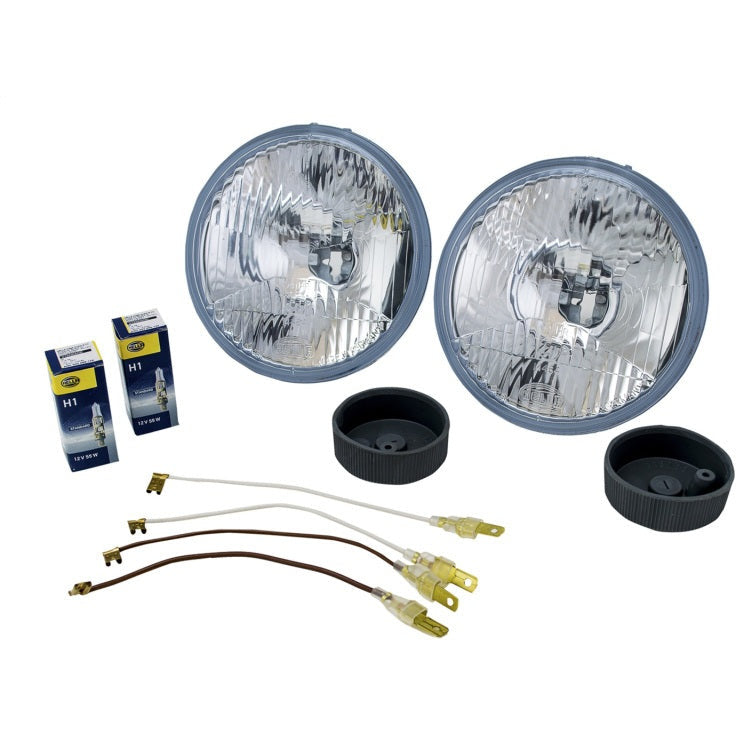 Hella 135mm H1 12V 55W High Beam Head Lamp Twin Kit Hella Driving Lights