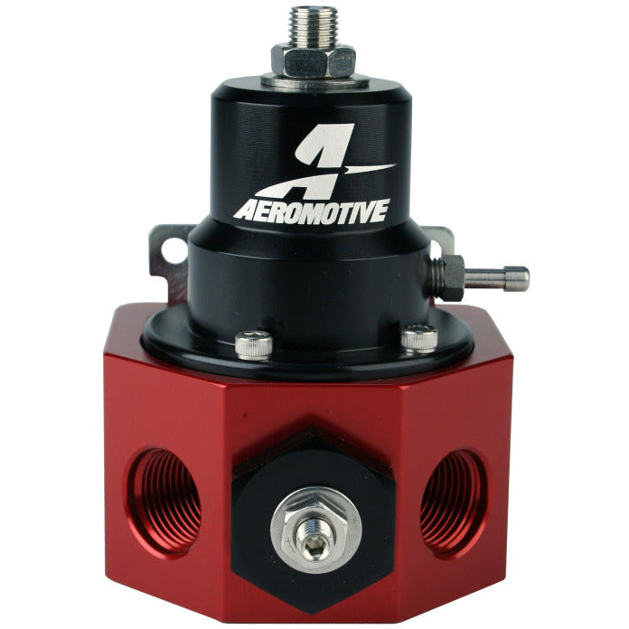 Aeromotive Double Adjustable Carbureted Regulator for Belt Drive Fuel Pump Aeromotive Fuel Pressure Regulators