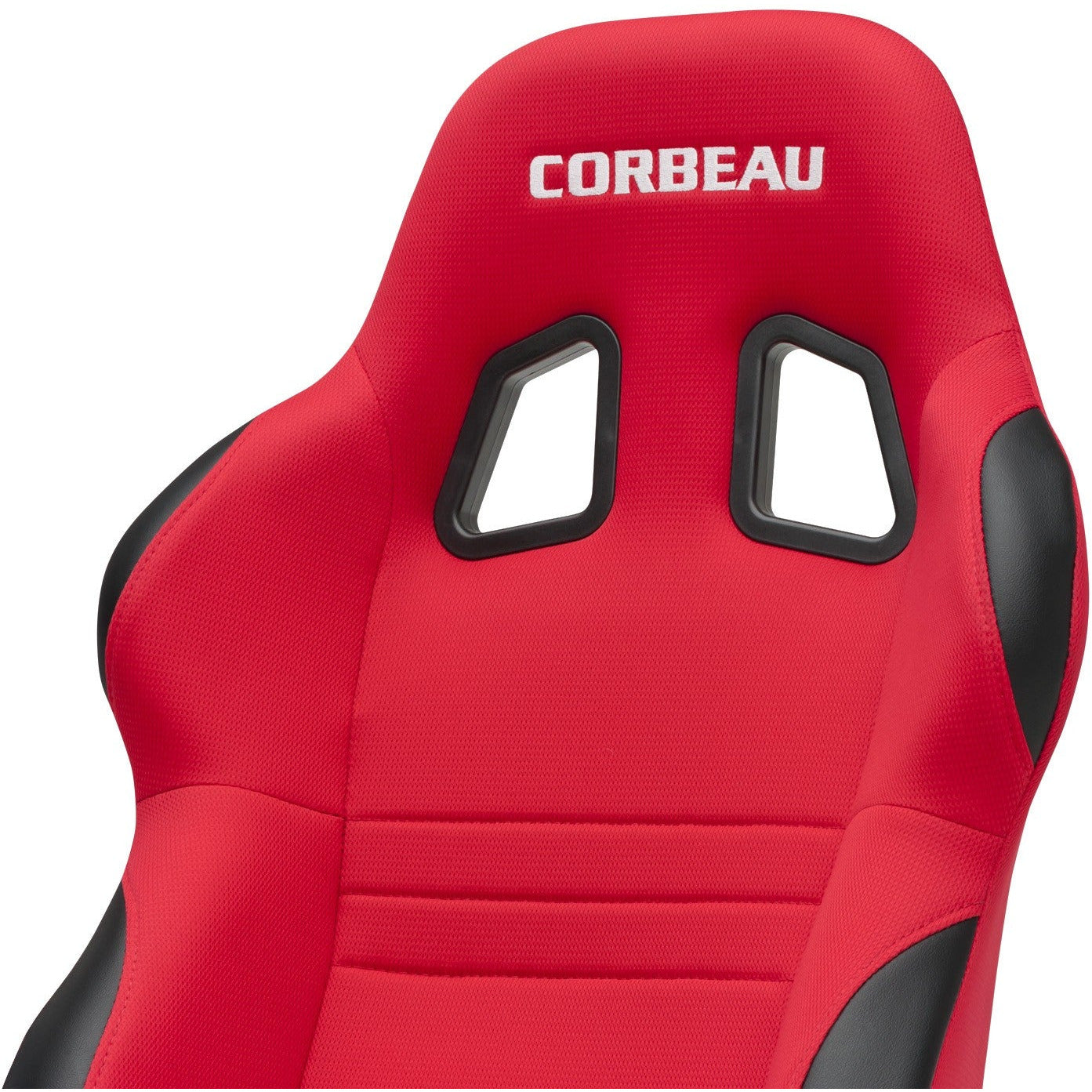 Corbeau A4 Black Leather Seats - UNIVERSAL (Pair) 