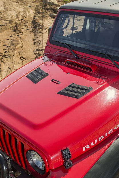 Rugged Ridge Performance Hood Vents 97-18 Jeep Wrangler Rugged Ridge Hoods