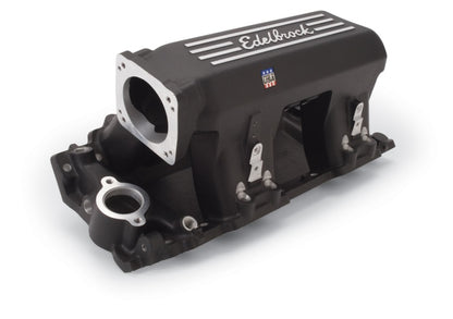 Edelbrock Manifold EFI Pro-Flo XT BB Chevy Rect Port Heads Black Powder Coated