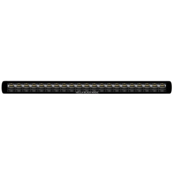 Hella Universal Black Magic 20in Thin Light Bar - Driving Beam Hella Fog Lights