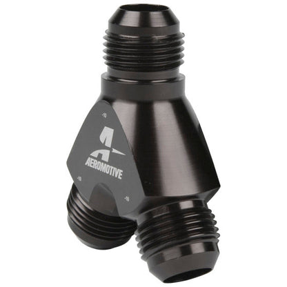 Aeromotive Y-Block - AN-10 - 2x AN-10 Aeromotive Fittings