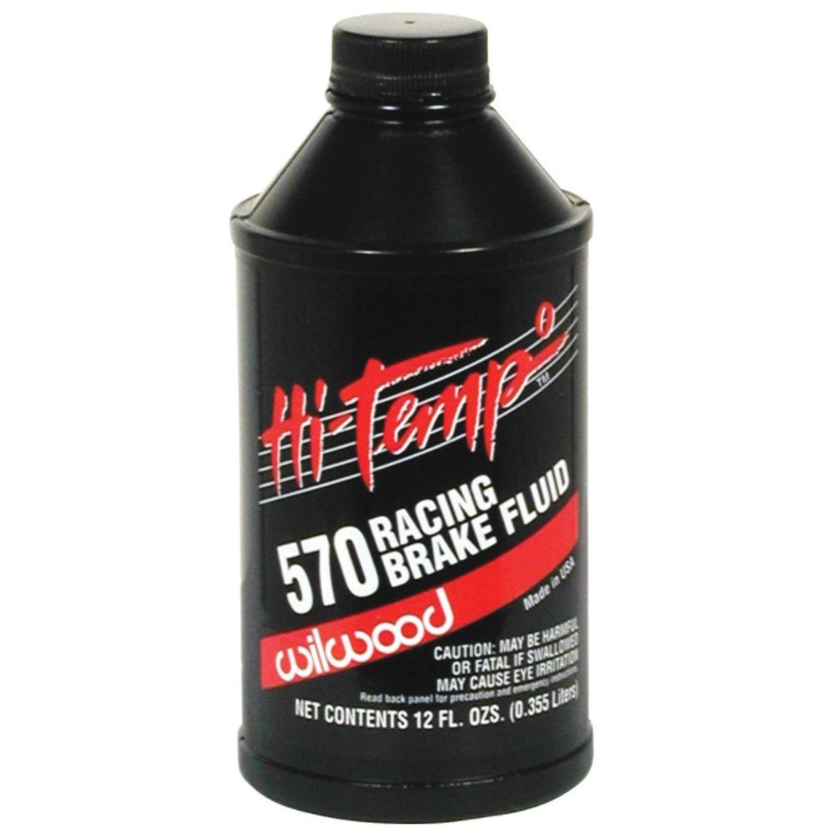 Wilwood 570 Brake Fluid - 12 oz Bottle (ea) Wilwood Brake Fluid