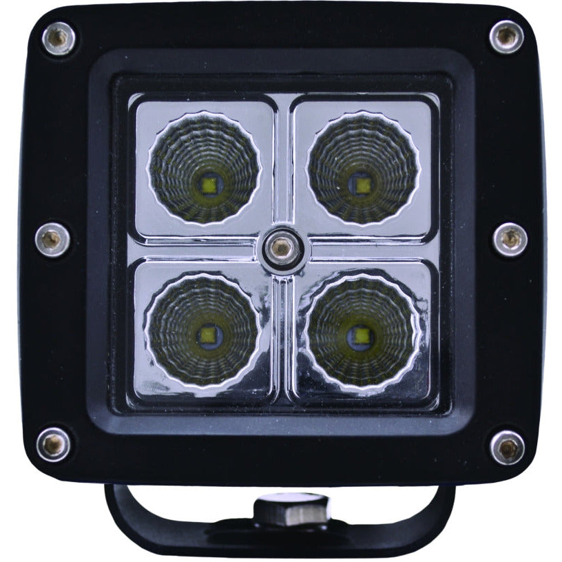 Hella HVF Cube 4 LED Off Road Kit - 3.1in 2X12W Hella Light Bars & Cubes