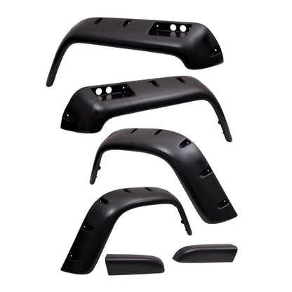 Rugged Ridge All Terrain Fender Flare Kit 87-95 Jeep Wrangler YJ Rugged Ridge Fender Flares