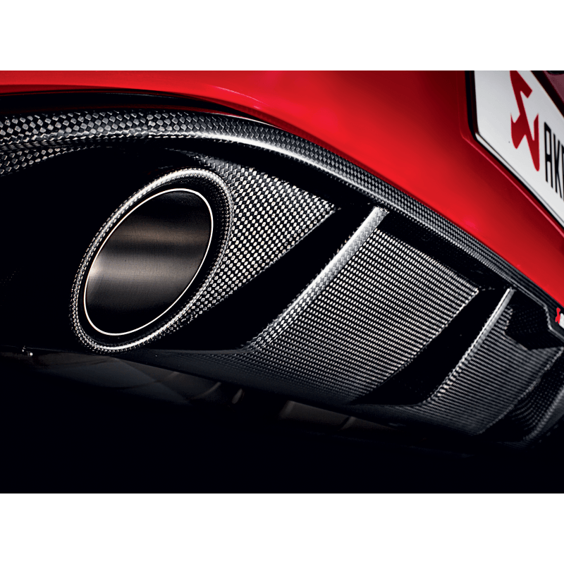 Akrapovic 13-17 Volkswagen Golf GTI (VII) Evolution Line w/ Cat (Titanium) w/ Carbon Tips Akrapovic Catback