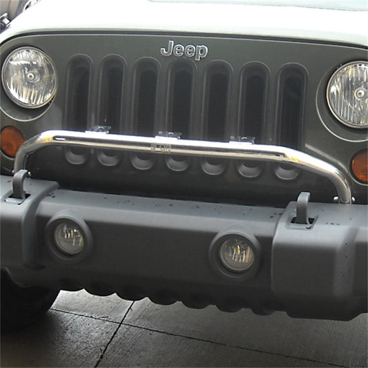 Rugged Ridge 07-18 Jeep Wrangler JK Stainless Steel Bumper Mounted Light Bar
