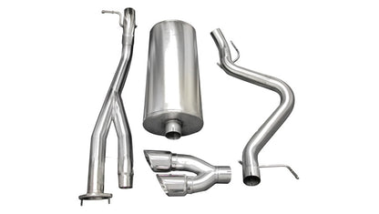 Corsa 2003-2007 Chevrolet Silverado Short Bed SS 6.0L V8 Polished Sport Cat-Back Exhaust