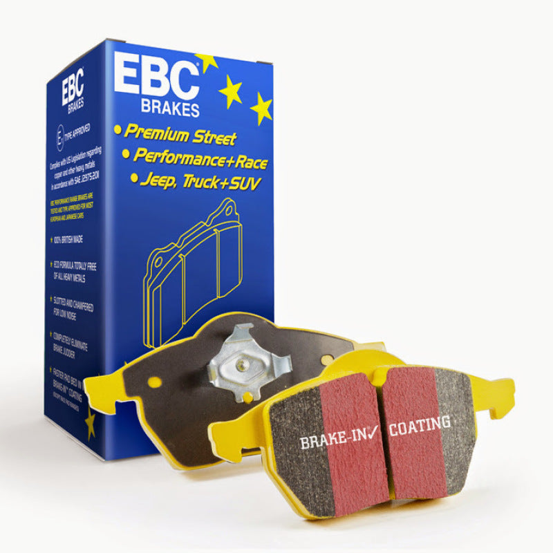 EBC 02 Cadillac Escalade 5.3 (Akebono rear caliper) Yellowstuff Front Brake Pads