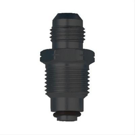 Fragola -6AN x 18mm x 1.5 Male Adapter-F.I. - Black