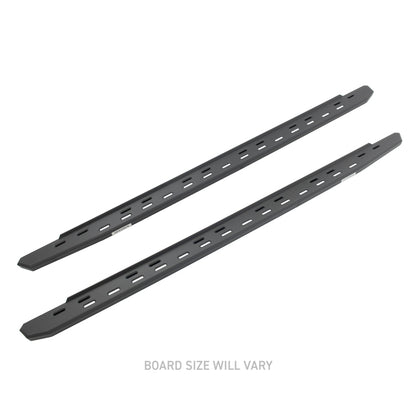 Go Rhino RB30 Slim Line Running Boards 87in. - Tex. Blk (Boards ONLY/Req. Mounting Brackets)