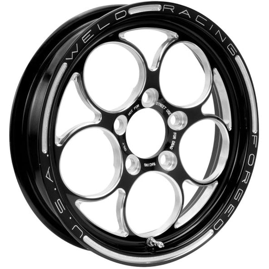 Weld Magnum 1-Piece 15x3.5 / 5x4.5 BP / 2.25in. BS Black Wheel - Non-Beadlock Weld Wheels - Forged