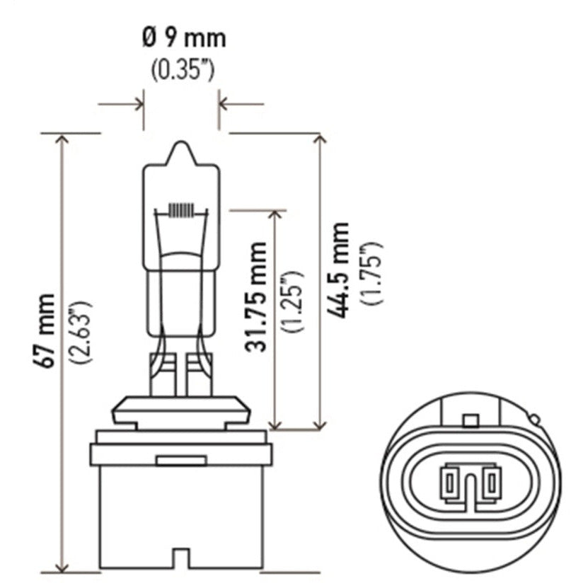 Hella Bulb 884 12V 27W Pg13 T325 Hella Bulbs