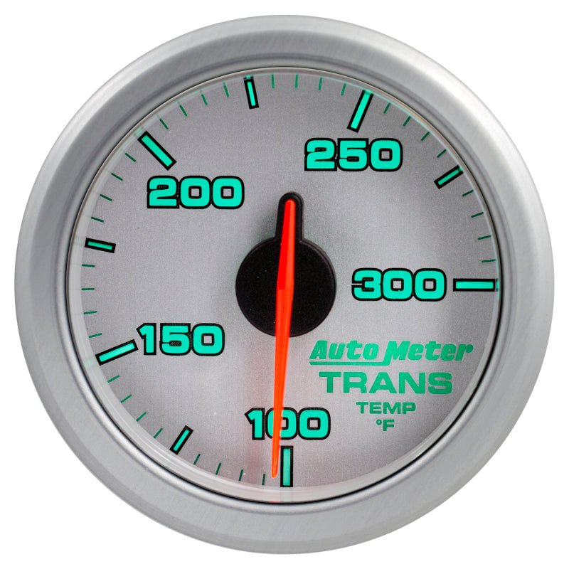 Autometer Airdrive 2-1/6in Trans Temperature Gauge 100-300 Degrees F - Silver AutoMeter Gauges