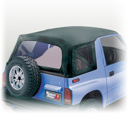 Rugged Ridge S-Top Black Denim Clear Windows 88-94 Sidekicks Rugged Ridge Soft Tops