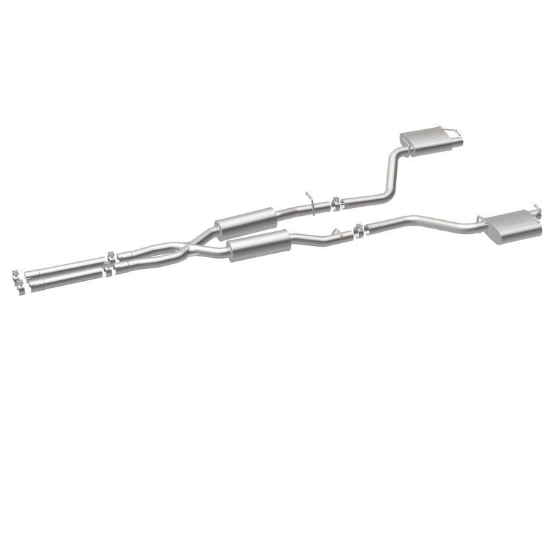 MagnaFlow Cat-Back SS 2.5in Dual Split Rear Exit (OEM Tips) 15-16 Dodge/Chrysler Charger/300 5.7L V8