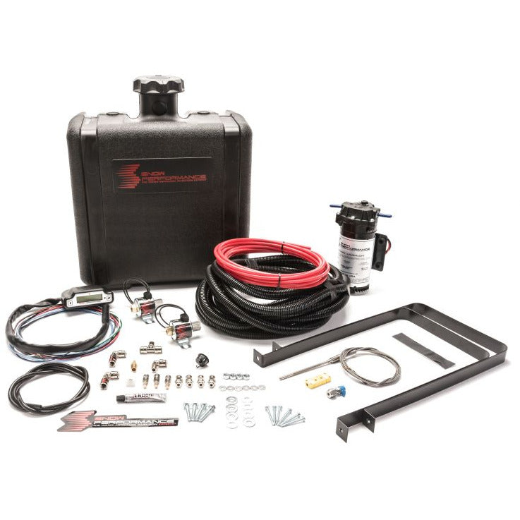 Snow Performance Stg 3 Boost Cooler Water Injection Kit Pusher (Hi-Temp Tubing and Quick-Fittings) Snow Performance Water Meth Kits