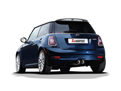 Akrapovic 07-14 MINI Cooper S (R56) / Cooper S Cabrio (R57) Evolution Line Cat Back (SS) (Req. Tips)