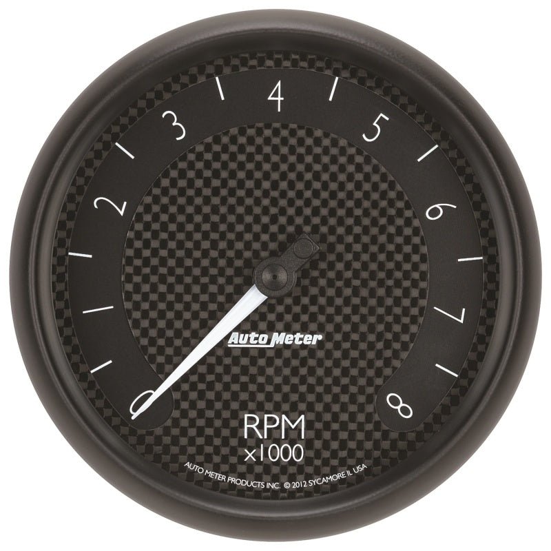 Autometer GT Series 5in In Dash 8K RPM Tachometer AutoMeter Gauges