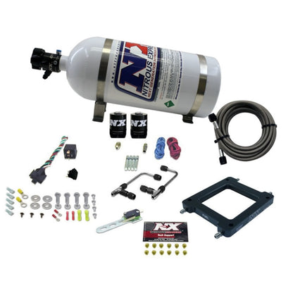 Nitrous Express Dominator Gemini Pro-Power Alcohol Nitrous Kit (100-500HP) w/10lb Bottle