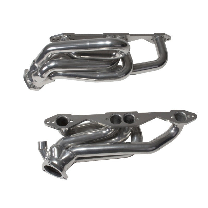 BBK 96-98 GM Truck SUV 5.0 5.7 Shorty Tuned Length Exhaust Headers - 1-5/8 Silver Ceramic