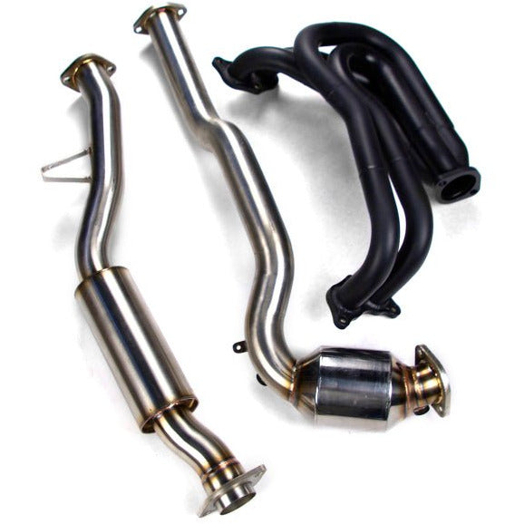 AVO 2018 Subaru Crosstrek (FB20) Ceramic Coated Headers/Front Cat Pipe w/ Resonator Pipe AVO Headers & Manifolds