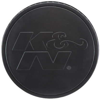 K&N Universal Rubber Filter-Round Tapered 4.5in Flange ID x 8in Base OD x 6.625in Top OD x 8in H