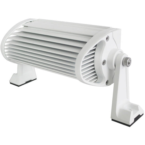 Hella Value Fit 8in Light - 36W Dual Row White Housing Flood Beam - LED Hella Light Bars & Cubes