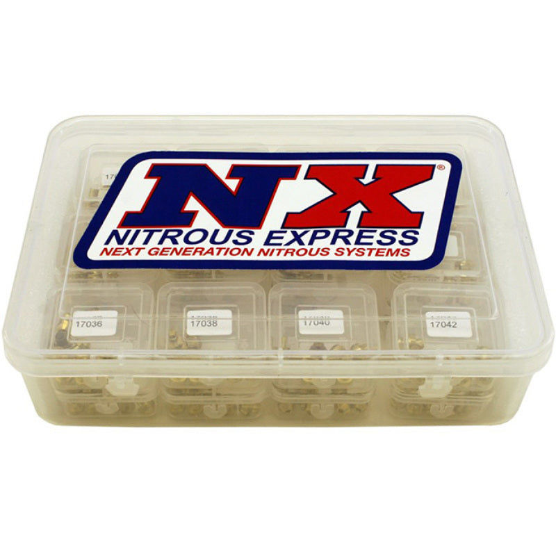 Nitrous Express Master Jet Pack (25 Different Jets 10 Per Size) Nitrous Express Nitrous Jets